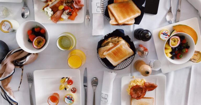 Brunch - Toasted Breads Served On Bowls