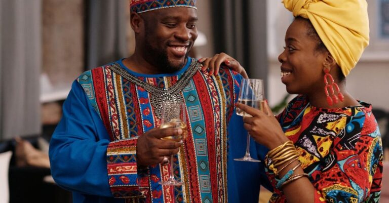 Traditions - Photo Of Couple Having Wine Together