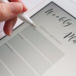 Schedule - Person Holding White Stylus